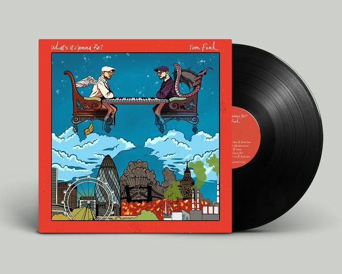 Tom Funk – What's It Gonna Be? (LP, Lazy Robot Records, 2026) Front Cover