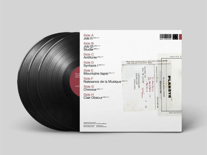 Ton de Leeuw – The Electronic Works (4xLP, Moving Furniture Records, 2026) Back Cover