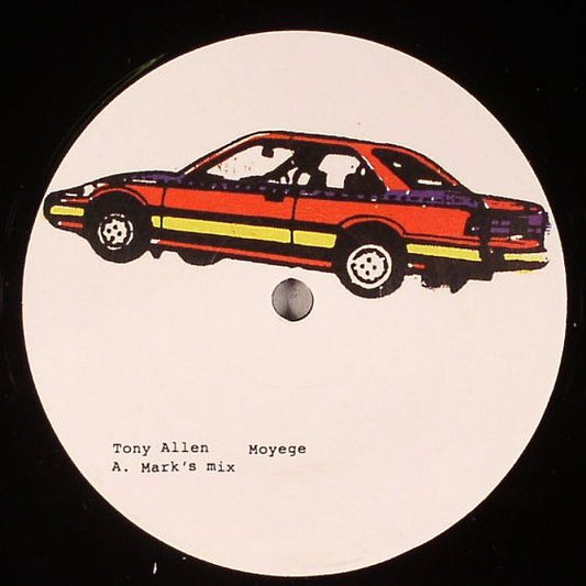 Tony Allen – Moyege (12", Honest Jon's Records, 2006) Front Cover