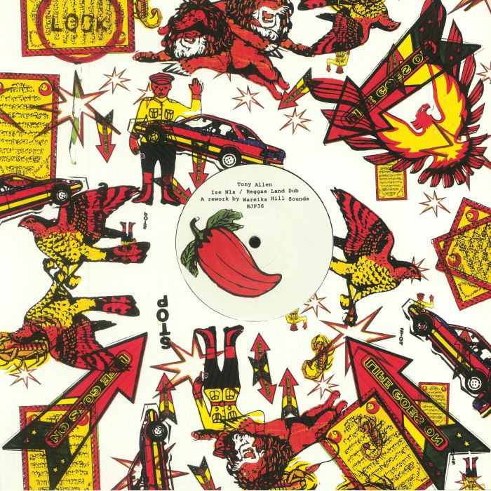 Tony Allen – Ole (12", Honest Jon's Records, 2007) Back Cover
