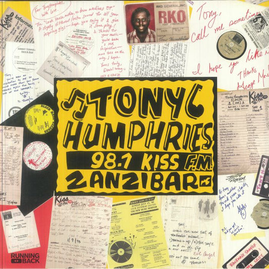Tony Humphries – Running Back Mastermix: The Kiss FM Zanzibar Years (Part One) (3x12", Running Back, 2026) Front Cover