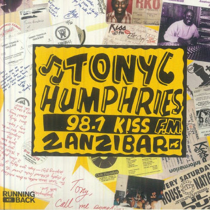 Tony Humphries / Various – Running Back Mastermix: Kiss FM Zanzibar Years (CD, unmixed 2xCD, Running Back, 2026) Front Cover