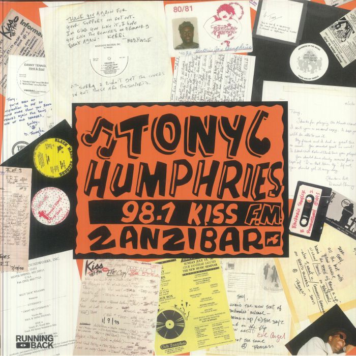 Tony Humphries / Various – Running Back Mastermix: Kiss FM Zanzibar Years Part 2 (3xLP, gatefold, Running Back, 2026) Front Cover
