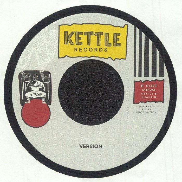 Tony Reid – Jah Love Don't Come Easy (7", Kettle Records, 2025) Back Cover