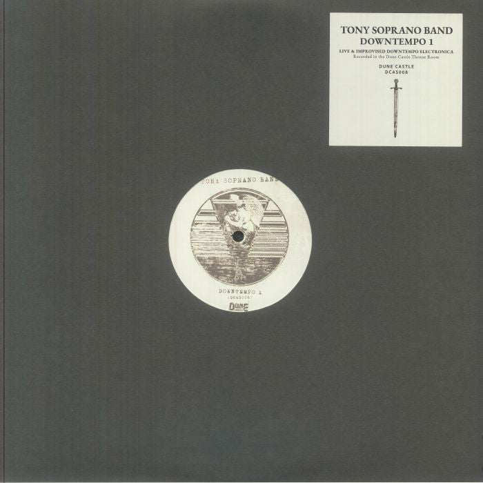 Tony Soprano Band – Downtempo 1 (LP, Dune Castle Records, 2026) Front Cover