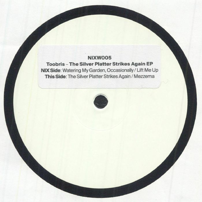 Toobris – The Silver Platter Strikes Again EP (12", NIX, 2026) Front Cover