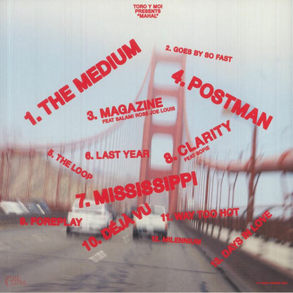 Toro Y Moi – Mahal (LP, Silver, Dead Oceans, 2022) Back Cover