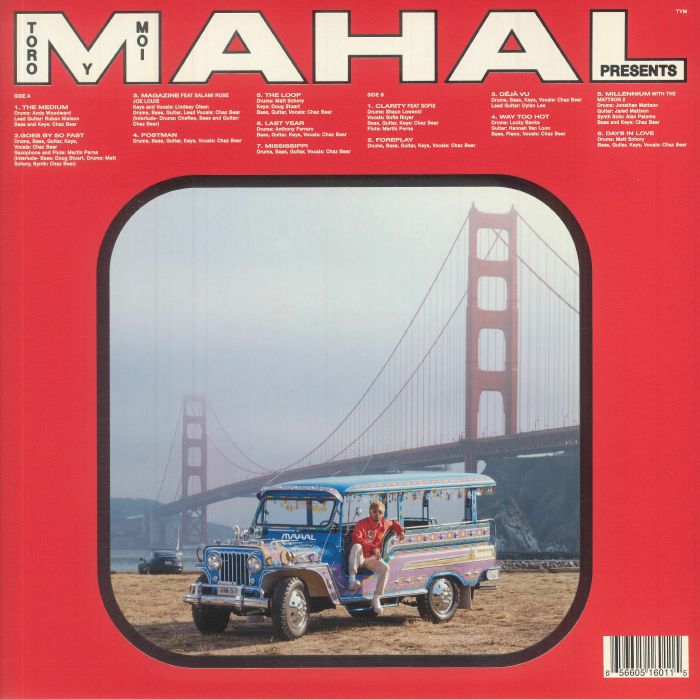 Toro Y Moi – Mahal (LP, Silver, Dead Oceans, 2022) Front Cover