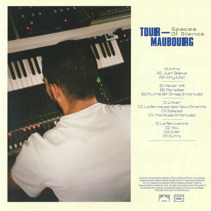 Tour Maubourg – Spaces Of Silence (reissue) (2xLP, EXCLS2LP | (2LP, 2026 Re Edition, Pont Neuf, 2026) Back Cover