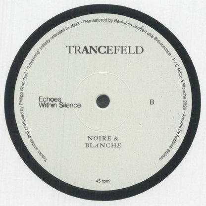 Trancefeld – Love Song (12", Noire & Blanche, 2026) Back Cover
