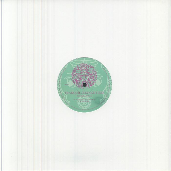 Tranquil Elephantizer – Zombie Dawn (12", Mysticisms, 2026) Back Cover