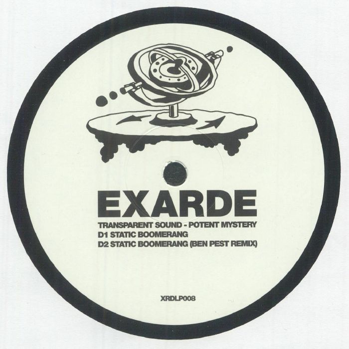 Transparent Sound – Potent Mystery (2x12", Exarde, 2026) Back Cover
