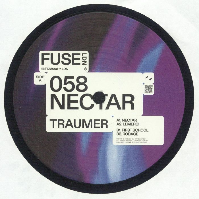 Traumer – Nectar (12", Fuse London, 2024) Front Cover