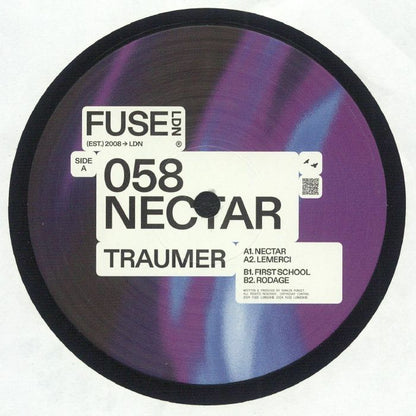 Traumer – Nectar (12", Fuse London, 2024) Front Cover