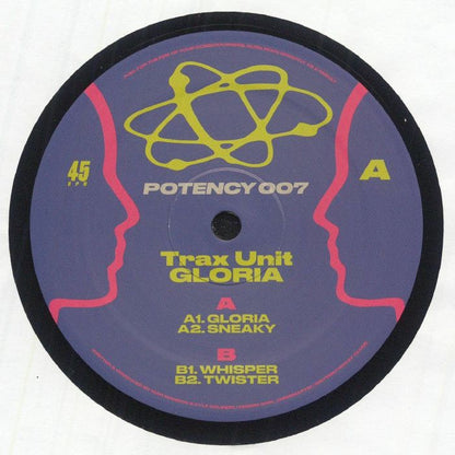 Trax Unit – Gloria  (12", Potency, 2025) Front Cover