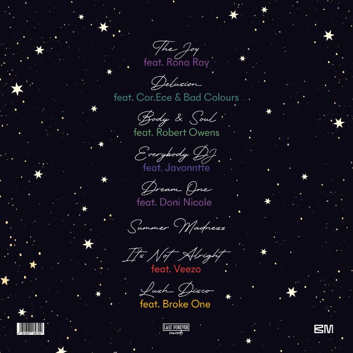 Turbojazz – Memorabilia (LP, Last Forever, 2026) Back Cover