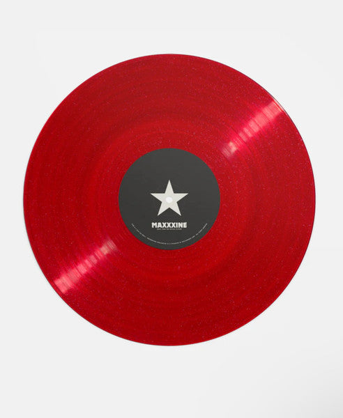 Tyler Bates Various – MaXXXine (Music From the Motion Picture) (2xLP, Red Glitter Transparent, A24 Music, 2024) Back Cover