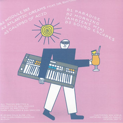 Type-303 – Enigmatic Dreams (12", Cold Blow, 2026) Back Cover