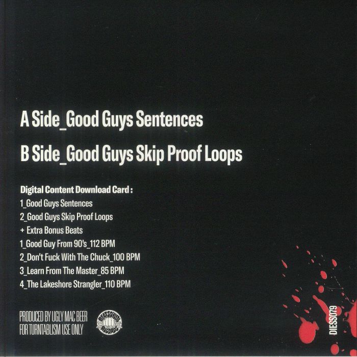 Ugly Mac Beer – Don't Fuck With The Chuck! (7", Marbled, Beatsqueeze, 2025) back cover