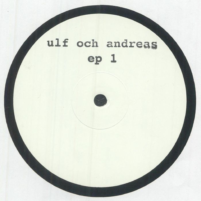 Ulf och Andreas – EP 1 (12", Kontra-Musik, 2026) Back Cover