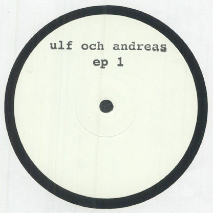 Ulf och Andreas – EP 1 (12", Kontra-Musik, 2026) Back Cover