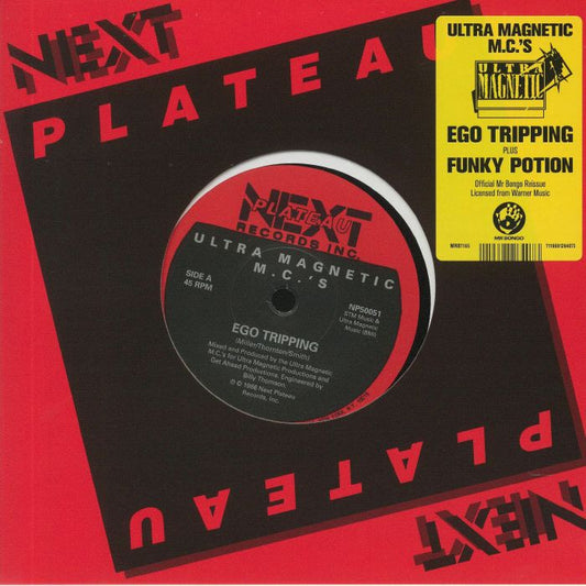 Ultra Magnetic M.C.'s – Ego Tripping / Funky Potion (7", Mr Bongo, 2020) Front Cover