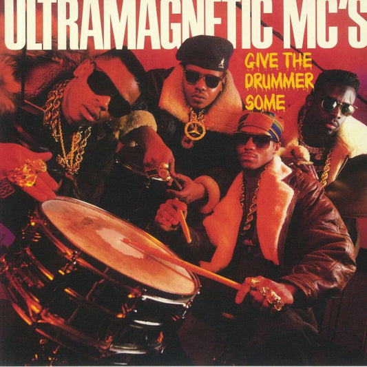 Ultramagnetic MC's – Give The Drummer Some (7", Mr Bongo, 2020) Front Cover