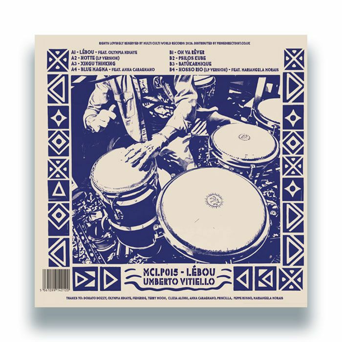 Umberto Vitiello – Lebou (LP, Multi Culti, 2026) Back Cover