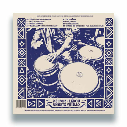 Umberto Vitiello – Lebou (LP, Multi Culti, 2026) Back Cover