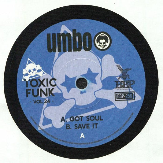 Umbo – Toxic Funk Vol. 24 (7", Breakbeat Paradise Recordings, 2026) Front Cover