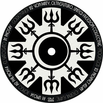 Umoja / Phil Moffa / Photay / Von Party / Oltrefuturo / United Freedom Collective / Mehmet Aslan – Cult Edits 010 (12", Culted, 2026) Back Cover