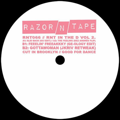 Underground / Ge Ology / Andres / Jkriv – RNT In The D Vol 2 (12", Razor-N-Tape, 2026) Front Cover