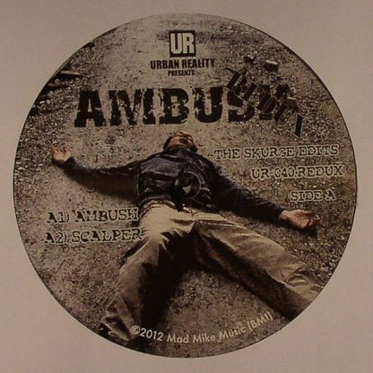 Underground Resistance – Ambush Redux (The Skurge Edits) (12", Underground Resistance, 2012) Front Cover