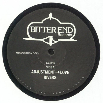 Unknown Artist – Adjustment->Love (12", Bitter End Records, 2025) front cover