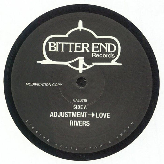 Unknown Artist – Adjustment->Love (12", Bitter End Records, 2025) front cover