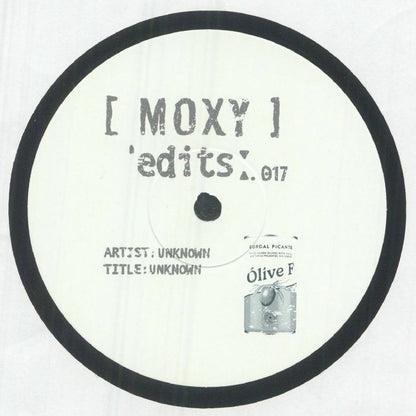 Unknown Artist – Moxy Edits 017 & 018 (12", Moxy Muzik Edits, 2026) Front Cover