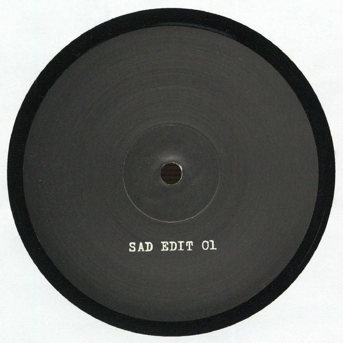 Unknown Artist – SAD EDIT 01 (12", Sad Records, 2026) Front Cover