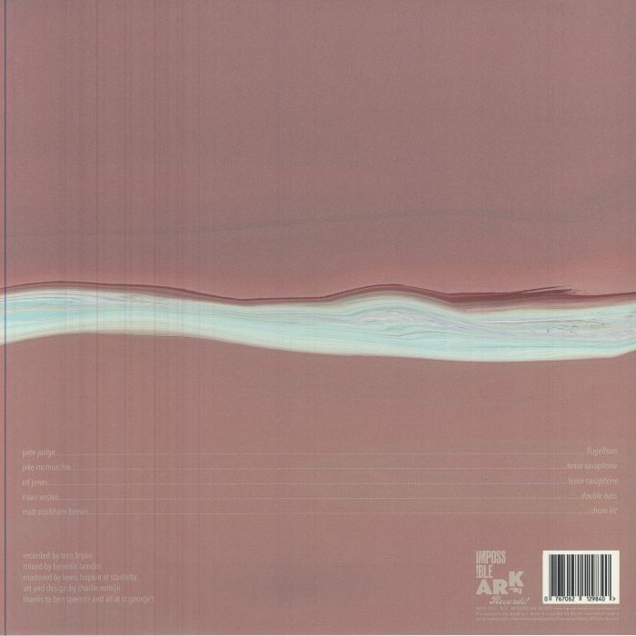 Uphill Game – Paddles: Live At St George's (LP, Impossible Ark, 2026) Back Cover