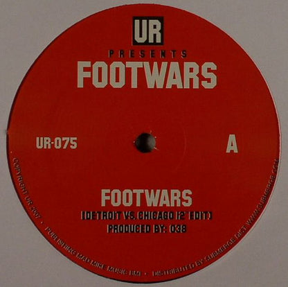 UR – Footwars (12", Underground Resistance, 2007) Front Cover