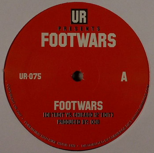 UR – Footwars (12", Underground Resistance, 2007) Front Cover