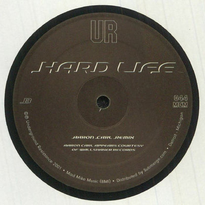 UR – Hardlife (12", Underground Resistance, 2021) Back Cover