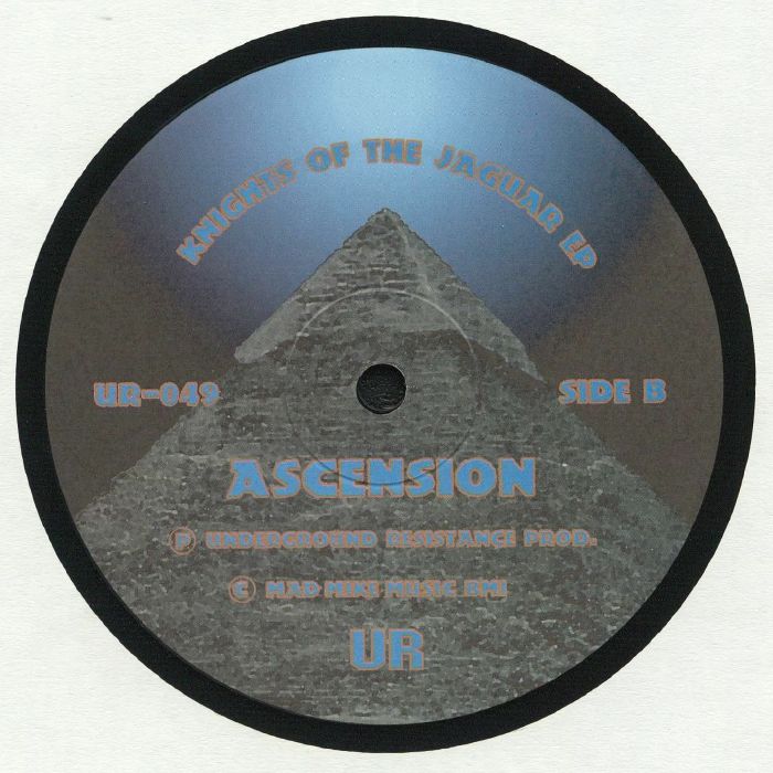 UR – Knights Of The Jaguar EP (12", Underground Resistance, 2020) Back Cover