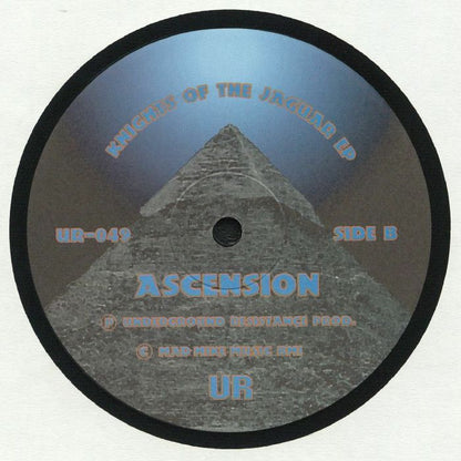 UR – Knights Of The Jaguar EP (12", Underground Resistance, 2020) Back Cover