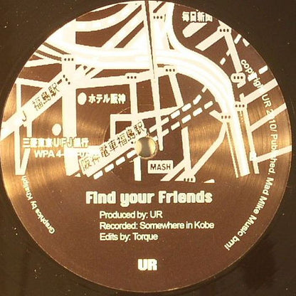 UR – Somewhere In Japan EP (12", Underground Resistance, 2010) Back Cover