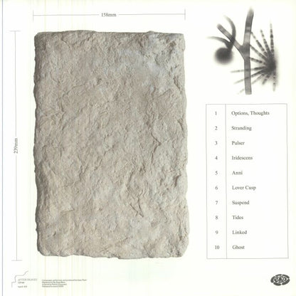 Urner – Afterimages (LP, topo2, 2026) Back Cover