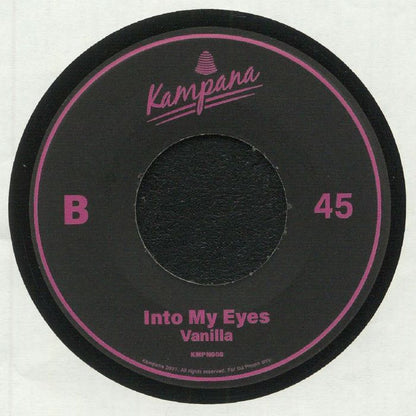 Vanilla – Turn Me Loose (7", Kampana, 2021) Back Cover