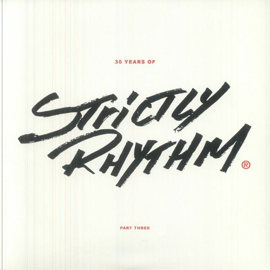 Various – 30 Years Of Strictly Rhythm Part Three (2x12", Strictly Rhythm, 2026) Front Cover