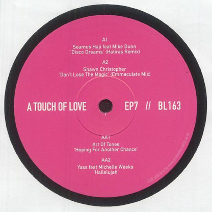Various / – A Touch Of Love EP7 (12", Big Love, 2026) Back Cover
