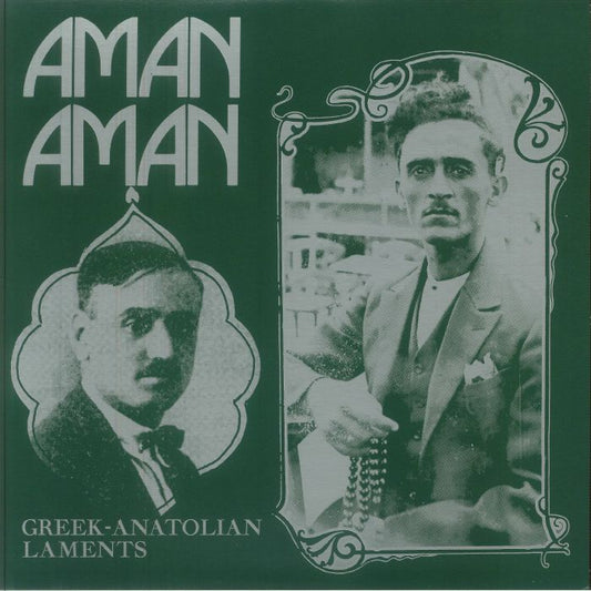 Various – Aman Aman (Greek-Anatolian Laments) (LP, Mississippi Records, 2026) Front Cover