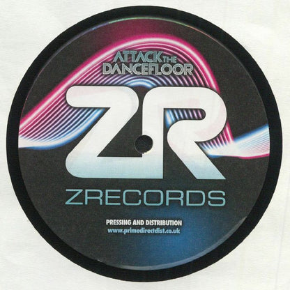 Various – Attack The Dancefloor Special Remix EP (12", Z Records, 2021) Back Cover